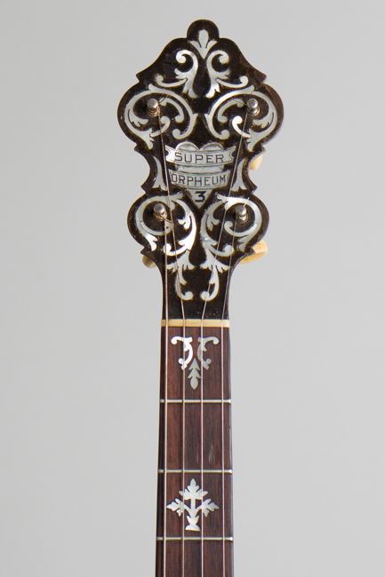 Wm. Lange  Super Orpheum 3 Tenor Banjo ,  c. 1929