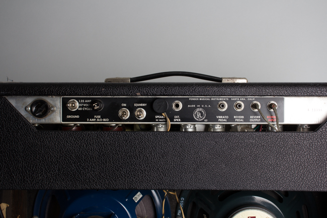 Fender  Vibrolux Reverb Owned and Used by Alex Skolnick Tube Amplifier (1968)