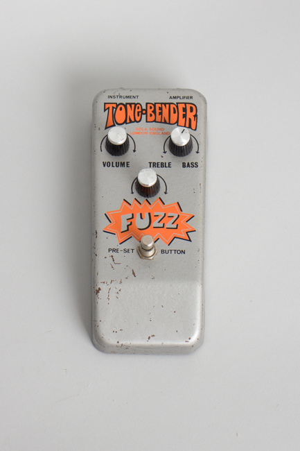 Sola Sound  Tone-Bender Fuzz Effect,  c. 1975