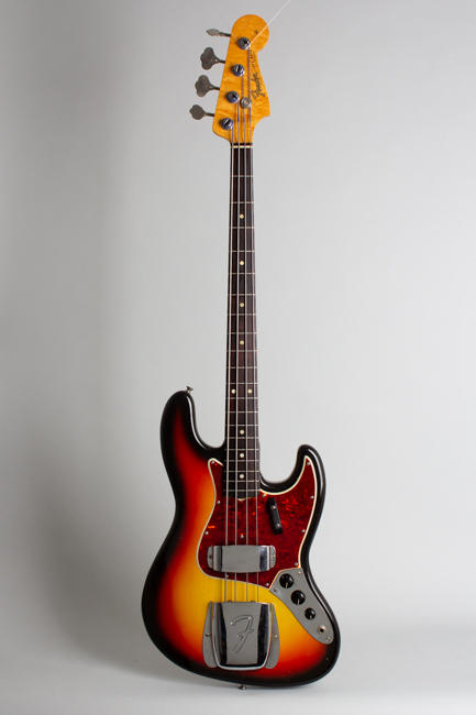 Fender  Jazz Bass Solid Body Electric Bass Guitar  (1965)