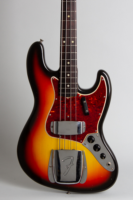 Fender  Jazz Bass Solid Body Electric Bass Guitar  (1965)