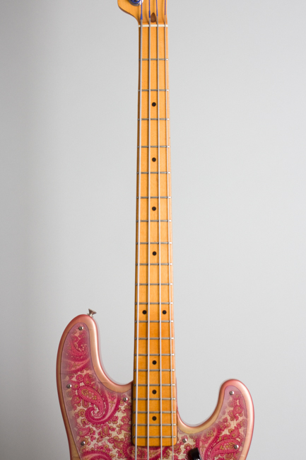 Fender  Telecaster Bass Pink Paisley Solid Body Electric Bass Guitar  (1968)