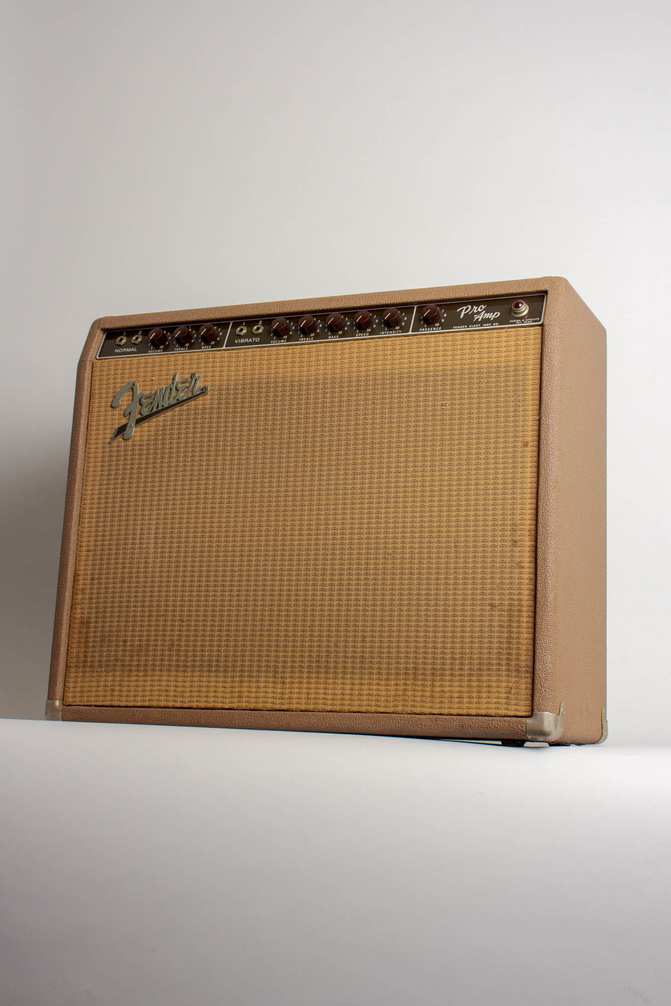 Fender Pro Amp 1962 Brown Tolex – Guitar Gallery of Alabama