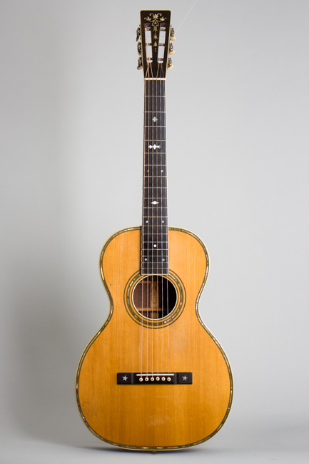  Wm. Stahl Solo Style # 8 Flat Top Acoustic Guitar,  made by Larson Brothers  (1930)