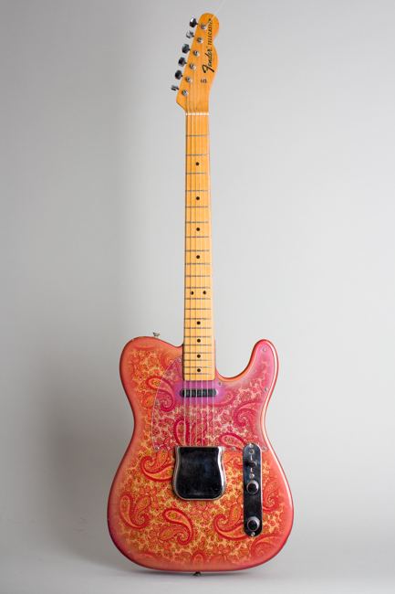 Fender  Telecaster Paisley Solid Body Electric Guitar  (1968)