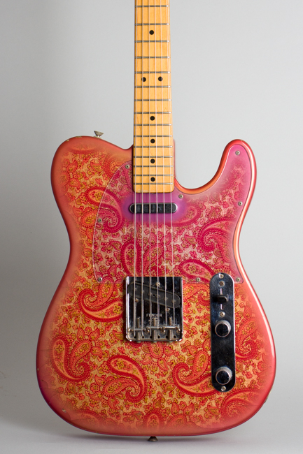 Fender  Telecaster Paisley Solid Body Electric Guitar  (1968)