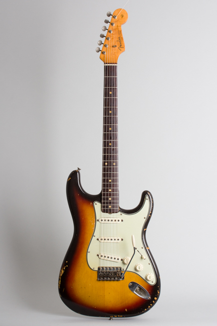 Fender  Stratocaster Solid Body Electric Guitar  (1963)