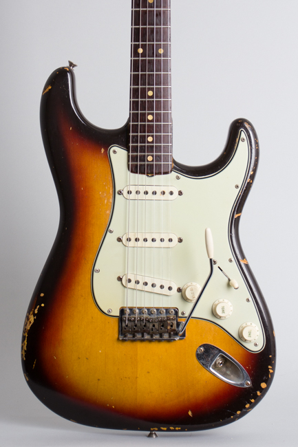 Fender  Stratocaster Solid Body Electric Guitar  (1963)