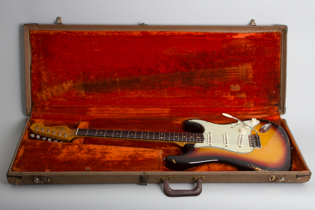 Fender  Stratocaster Solid Body Electric Guitar  (1963)