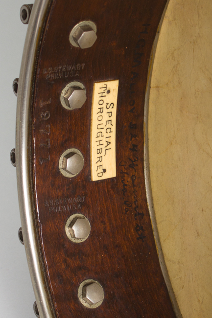 S. S. Stewart  Special Thoroughbred 5 String Banjo  (1898)
