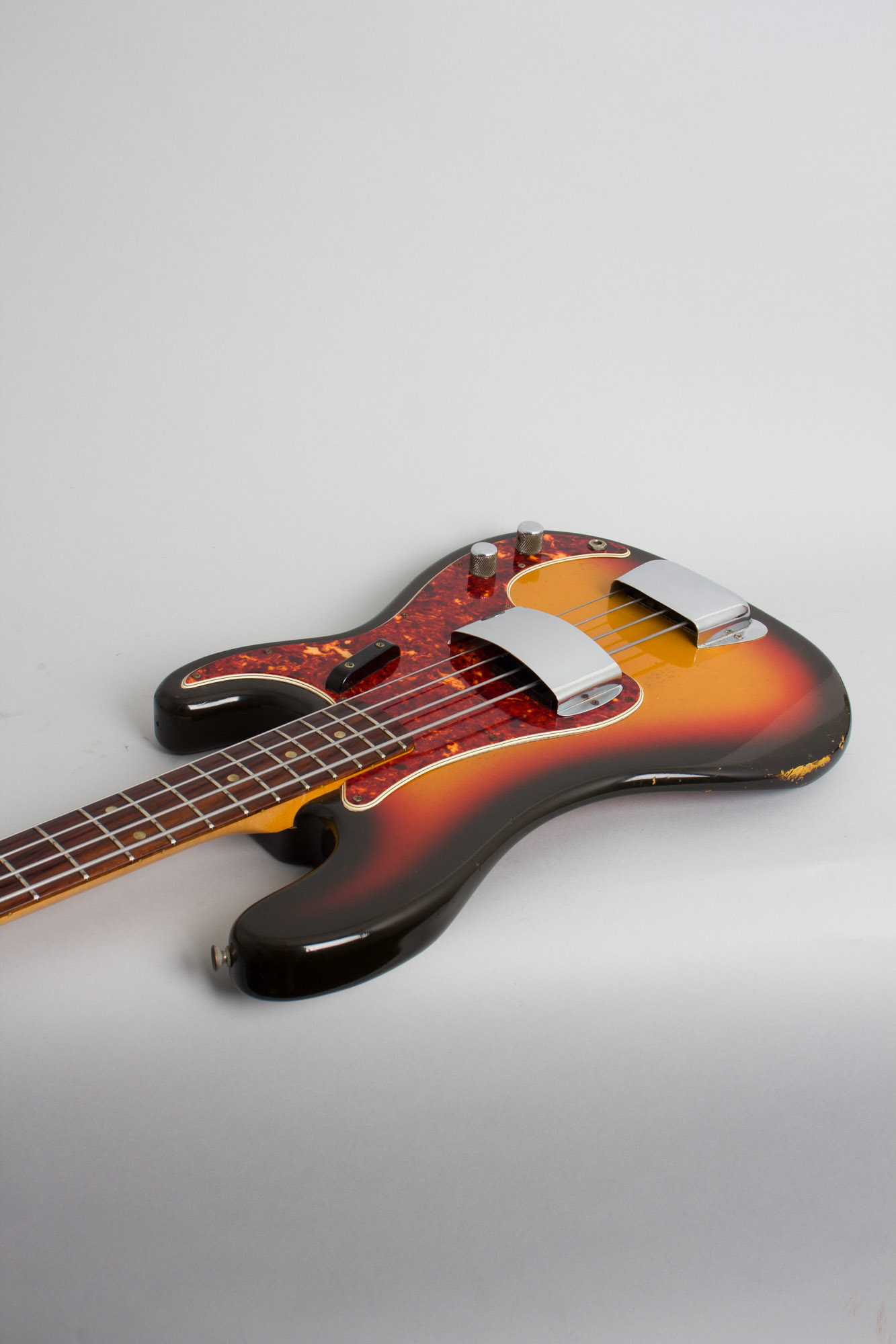 Fender Precision Bass Solid Body Electric Bass Guitar (1966) RetroFret
