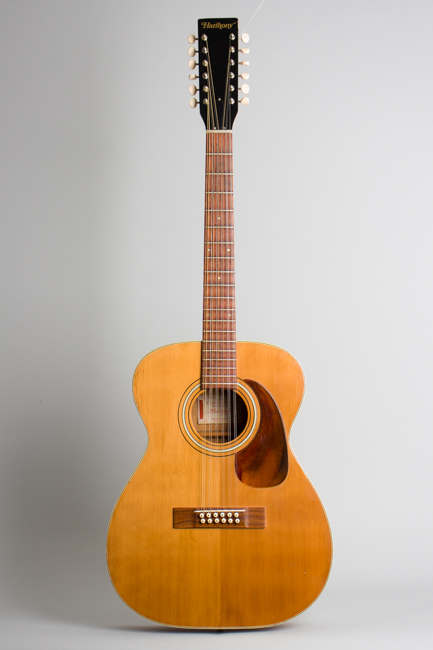 Harmony  H-1233 12 String Flat Top Acoustic Guitar  (1975)