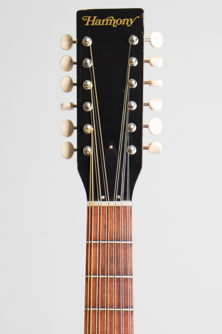 Harmony  H-1233 12 String Flat Top Acoustic Guitar  (1975)