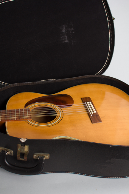 Harmony  H-1233 12 String Flat Top Acoustic Guitar  (1975)