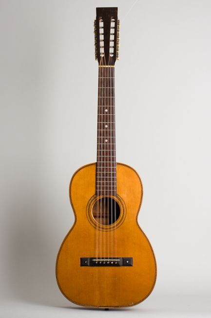 Grunewald  12 String Flat Top Acoustic Guitar  (1902)