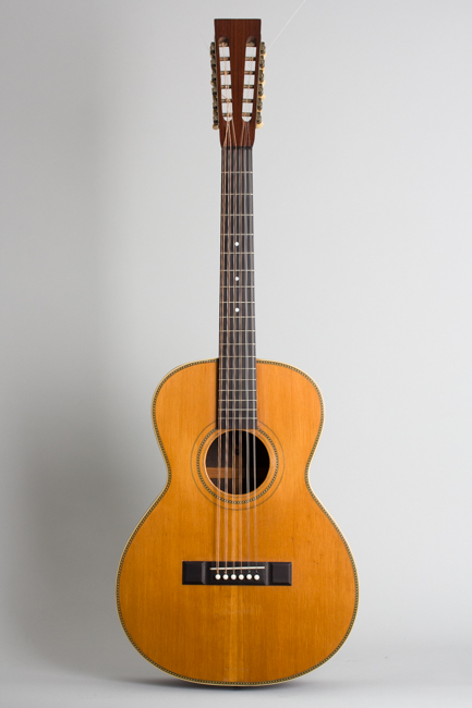 expand image Weymann 12 String Flat Top Acoustic Guitar (1908)