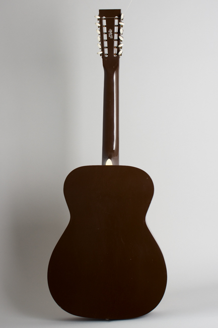  Silvertone Model 1227 12 String Flat Top Acoustic Guitar, made by Harmony ,  c. 1972