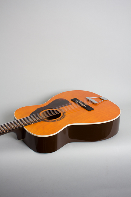  Silvertone Model 1227 12 String Flat Top Acoustic Guitar, made by Harmony ,  c. 1972