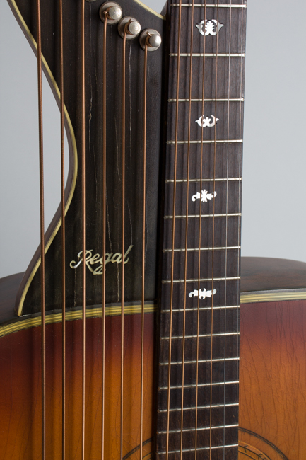  Regal Contra Bass Harp Guitar, made by Wulschner ,  c. 1900