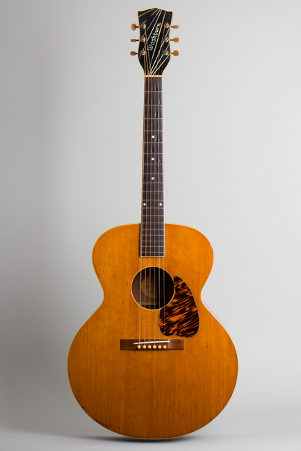  Washburn Model 5241 Classic Flat Top Acoustic Guitar, made by Gibson  (1939)