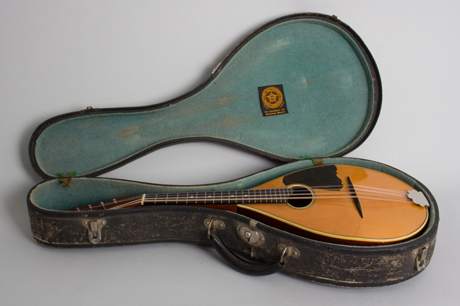 Vega  Model 201 Flat Back, Bent Top Mandolin  (1930)