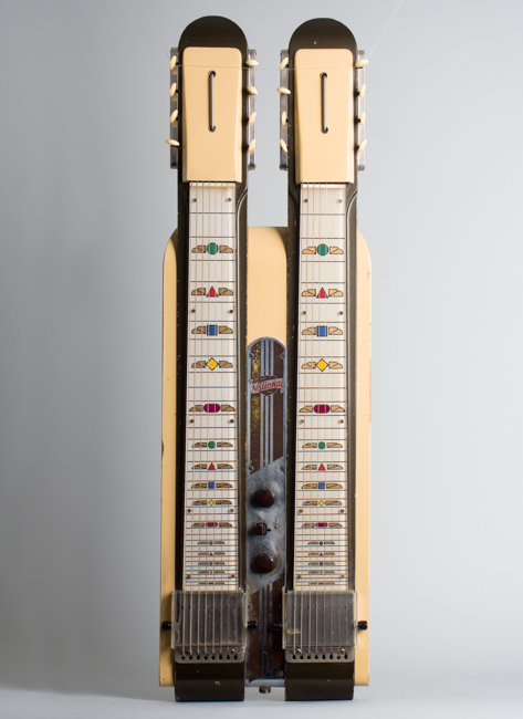 National  Grand Console Model 1050 Double Eight Lap Steel Electric Guitar  (1949)