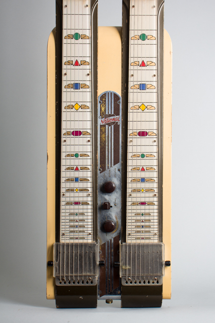 National  Grand Console Model 1050 Double Eight Lap Steel Electric Guitar  (1949)
