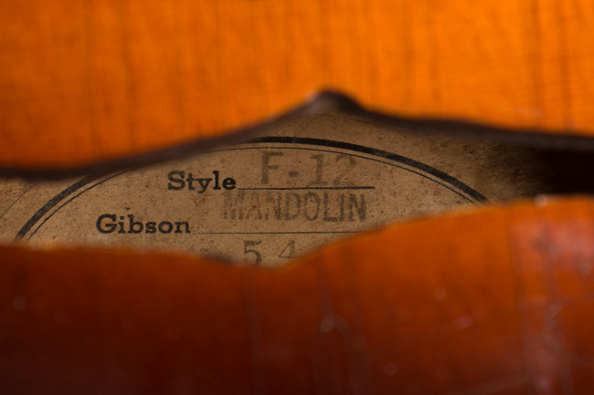 Gibson  F-12 Carved Top Mandolin  (1950)