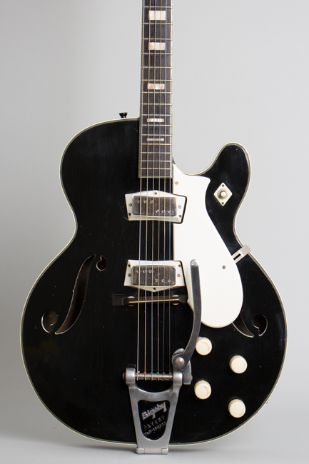  Silvertone Model 1446L Thinline Hollow Body Electric Guitar, made by Harmony ,  c. 1962