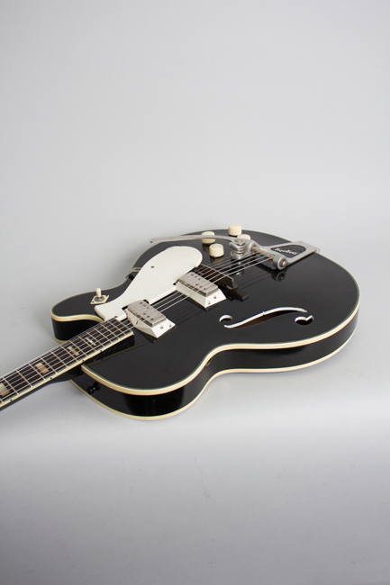  Silvertone Model 1446L Thinline Hollow Body Electric Guitar, made by Harmony ,  c. 1962