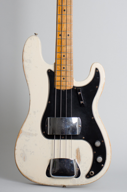 Fender  Slab Body Precision Solid Body Electric Bass Guitar  (1966)