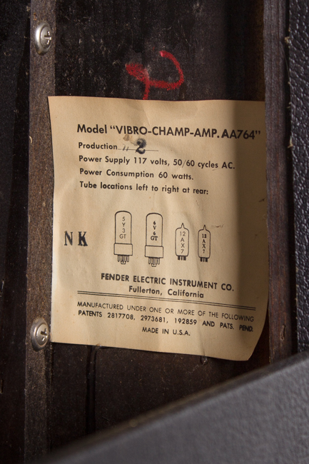 Fender  Vibro-Champ AA-764 Tube Amplifier (1964)
