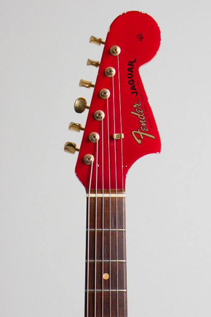 Fender  Jaguar with Gold Hardware Solid Body Electric Guitar  (1964)
