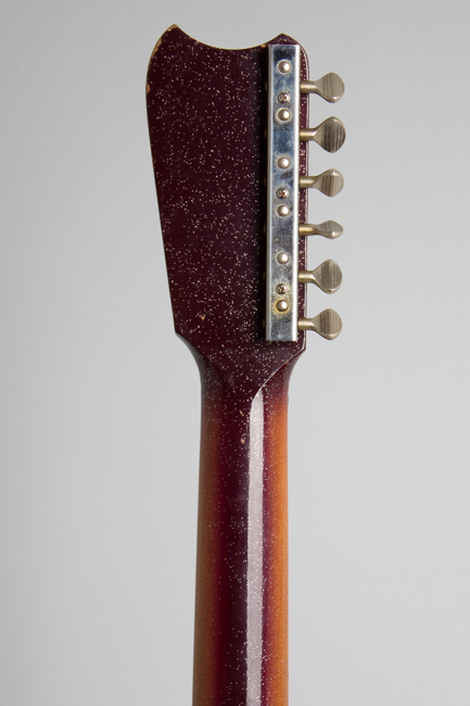  Silvertone Model 1457 Amp-In-Case Semi-Hollow Body Electric Guitar,  made by Danelectro  (1965)