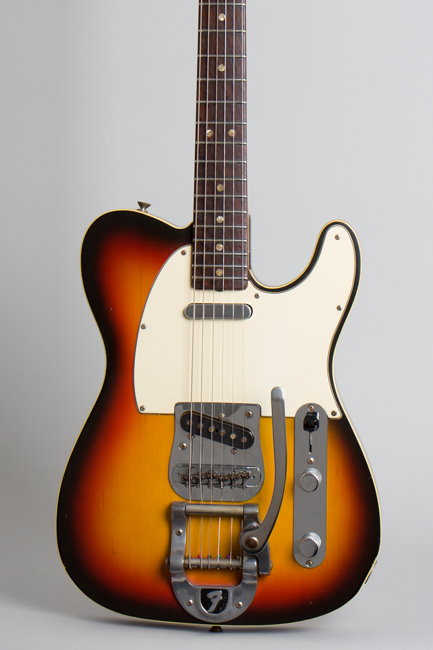 Fender  Telecaster Custom with Bigsby Solid Body Electric Guitar  (1969)