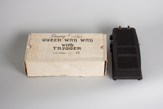  Queen Triggered Wah with Original Box Wah-Wah Pedal Effect, made by Electro-Harmonix (1977)