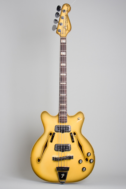 Fender  Coronado Bass II Antigua Hollow Body Electric Bass Guitar  (1968)