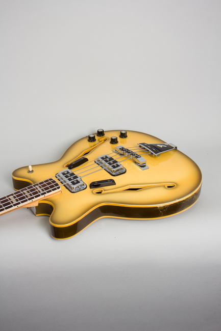 Fender  Coronado Bass II Antigua Hollow Body Electric Bass Guitar  (1968)