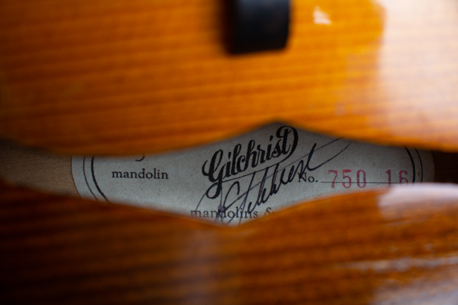 Gilchrist  Model 5 Carved Top Mandolin  (2016)