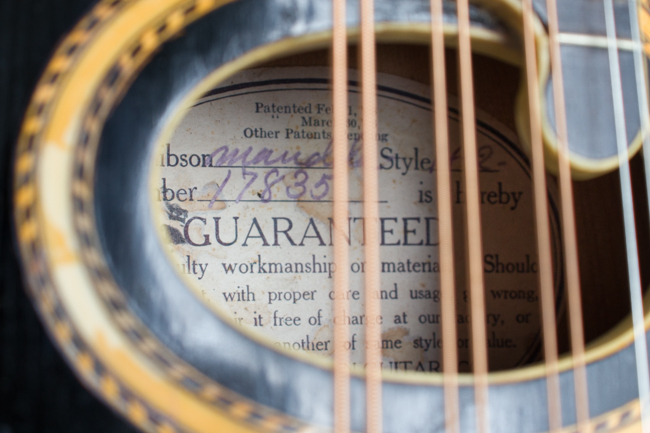 Gibson  H-2 Carved Top Mandola  (1912)