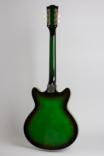  Decca Owned and Used by Elliott Sharp Thinline Hollow Body Electric Guitar, made by Kawai  (1967)