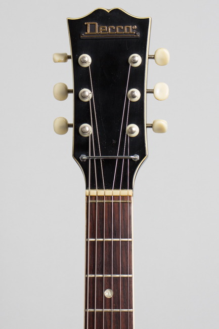  Decca Owned and Used by Elliott Sharp Thinline Hollow Body Electric Guitar, made by Kawai  (1967)