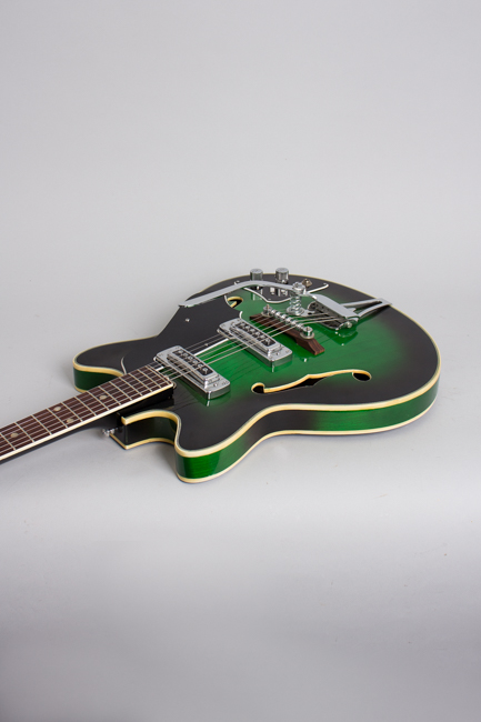  Decca Owned and Used by Elliott Sharp Thinline Hollow Body Electric Guitar, made by Kawai  (1967)