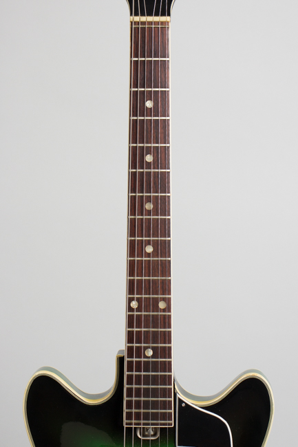  Decca Owned and Used by Elliott Sharp Thinline Hollow Body Electric Guitar, made by Kawai  (1967)