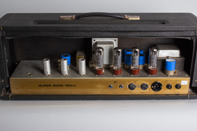 Marshall  JMP Model 1992 Super Bass 100 Plexi Tube Amplifier (1969)