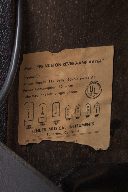 Fender  Princeton Reverb AA1164 Tube Amplifier (1968)