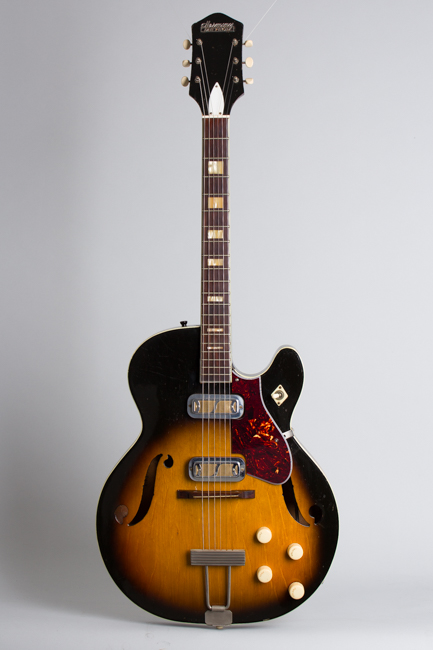 Harmony  Meteor H-70 Arch Top Hollow Body Electric Guitar  (1961)