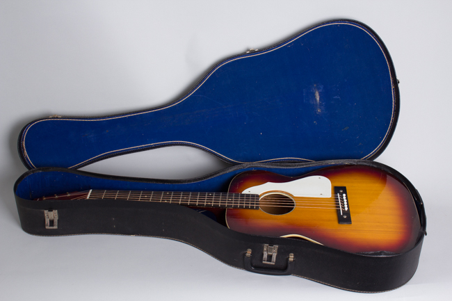 Harmony  Silvertone Model 643 Flat Top Acoustic Guitar  (1968)