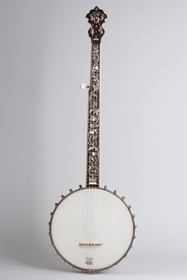  Unlabelled 5 String Banjo, most likely made by S. S. Stewart ,  c. 1900