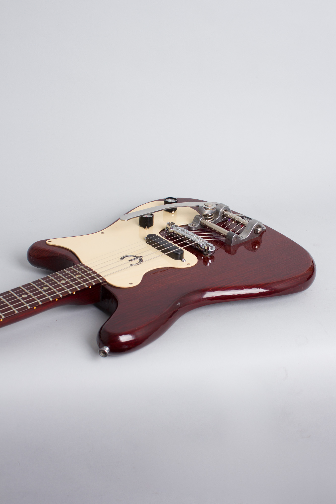 epiphoneギター 1967 Epiphone SB722 Olympic Cherry Red